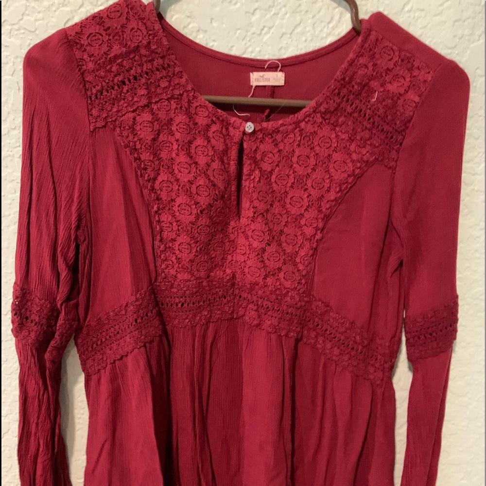 Hollister long sleeve shirt